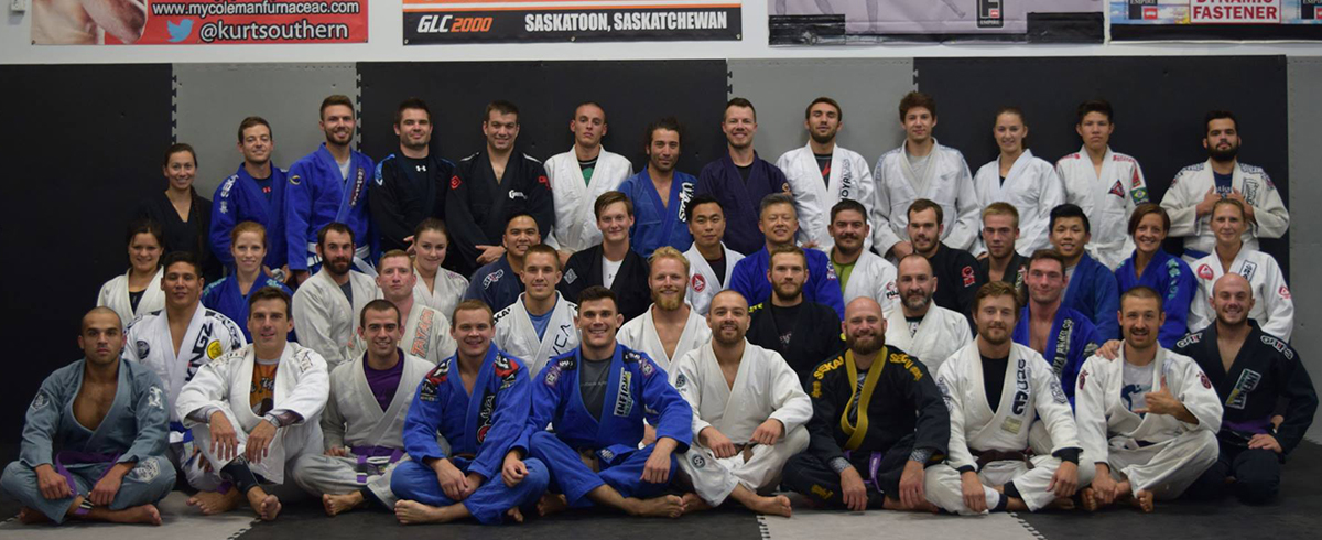 Brazilian Jiu Jitsu class rolling on the mats at Modern Martial Arts Center