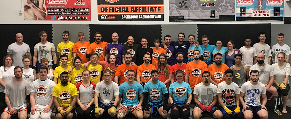 Coaches and students at Modern Martial Arts Center Saskatoon